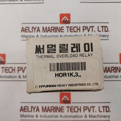 Hyundai Hor 1K Thermal Overcurrent Relay 660V 5A