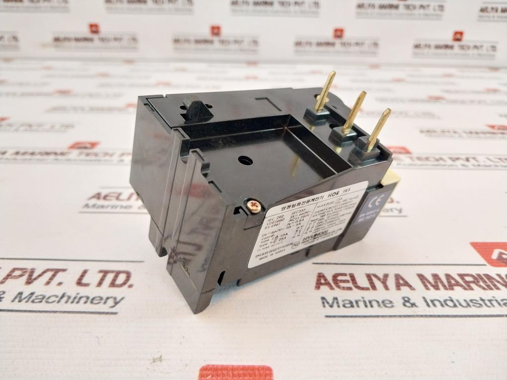 Hyundai Hor 1K Thermal Overcurrent Relay 660V 5A