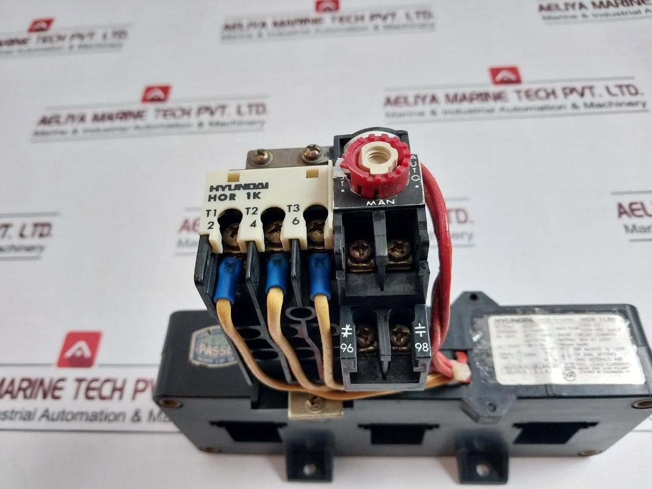 Hyundai Hor 1L80 Thermal Overload Relay Iec294/ Iec337 Hor 1K 5