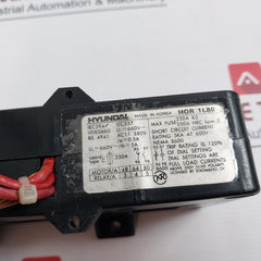 Hyundai Hor 1L80 Thermal Overload Relay Iec294/ Iec337 Hor 1K 5
