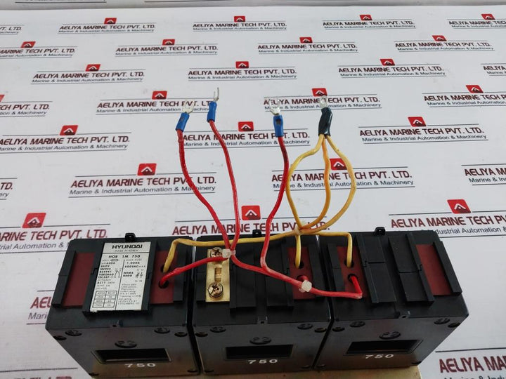 Hyundai Hor 1M 750 Thermal Overload Relay Maximum 600Vac 300V+ Same Polarity