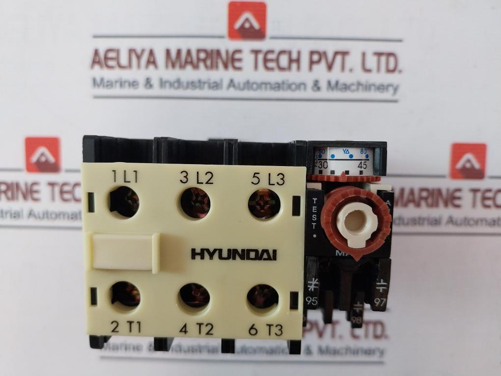 Hyundai Hor 3K45 Thermal Overload Relay 5A 660V