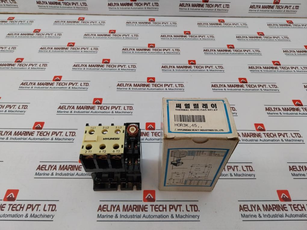 Hyundai Hor 3K45 Thermal Overload Relay 5A 660V