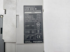 Hyundai Industrial Molded Case Circuit Breaker 50/60Hz Ac 690V Part No Ucb 100 R