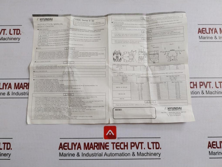 Hyundai Magnetic Contactor 220V 440V 18A Himc 18