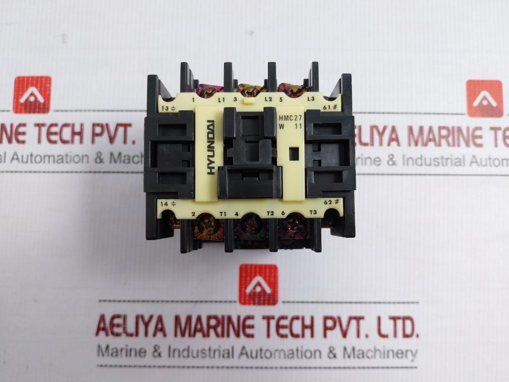 Hyundai Magnetic Contactor 220V 50/60Hz Part No Hmc 27 W 11