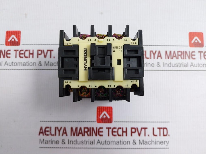 Hyundai Magnetic Contactor 220V 50/60Hz Part No Hmc 27 W 11
