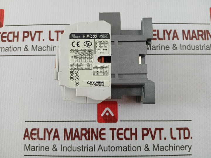 Hyundai Magnetic Contactor 50-60Hz Himc 22