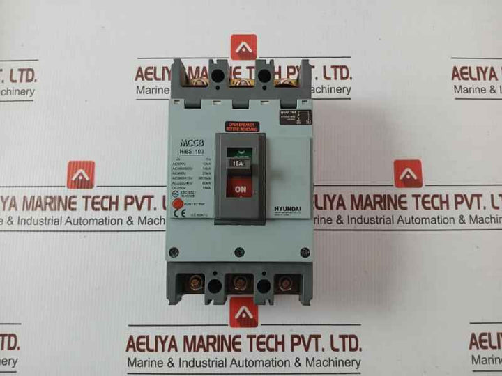 Hyundai Molded Case Circuit Breaker Ac200V-480V 50/60Hz Hibs 103