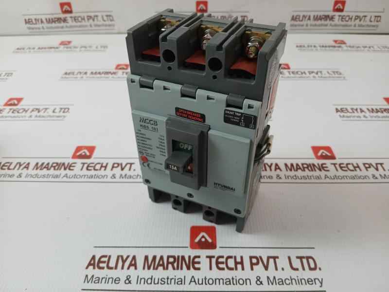 Hyundai Molded Case Circuit Breaker Ac200V-480V 50/60Hz Hibs 103