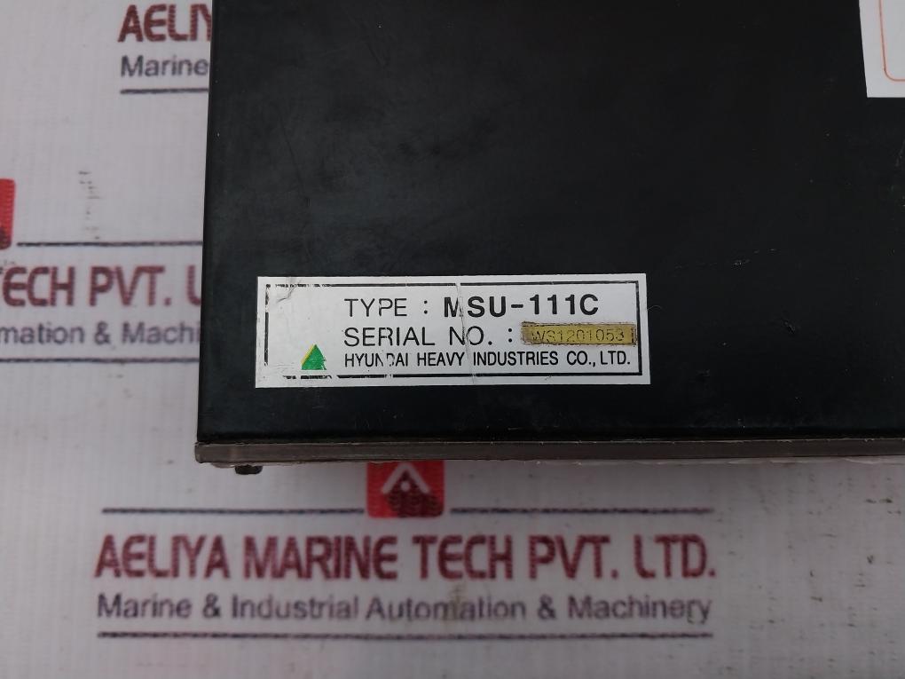 Hyundai Msu-111C Heem-2 Motor Auto Control Unit Ws1201053