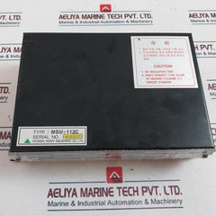 Hyundai Msu-112C Motor Auto Control Unit 00-100 Sec