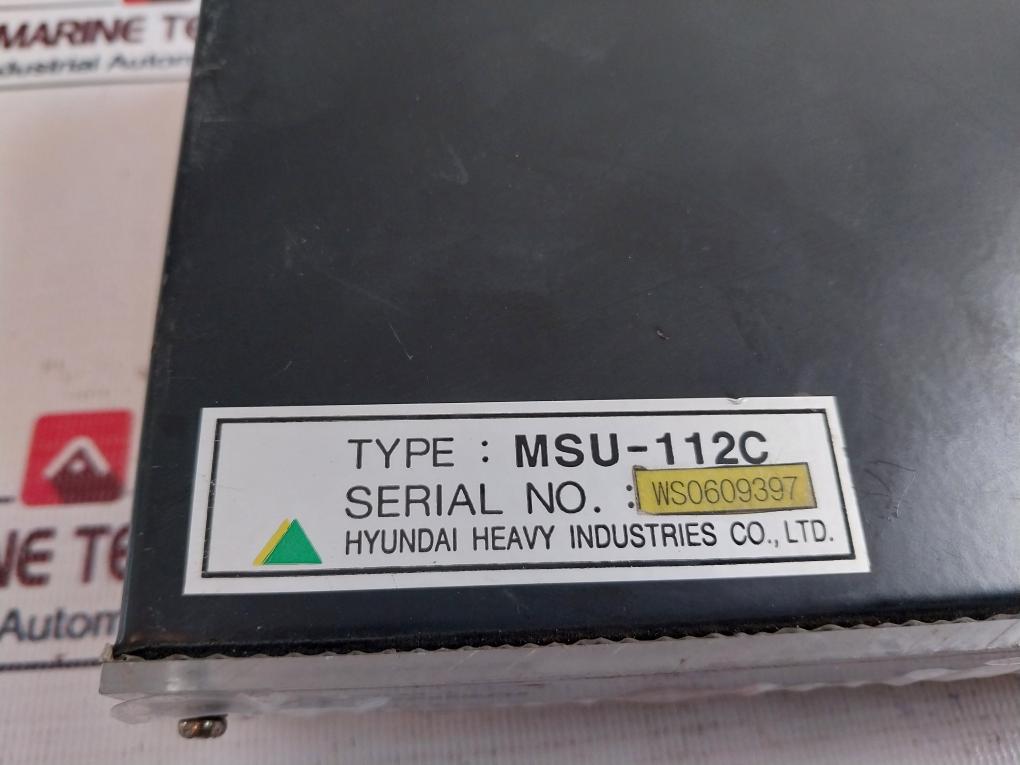 Hyundai Msu-112C Motor Auto Control Unit 00-100 Sec