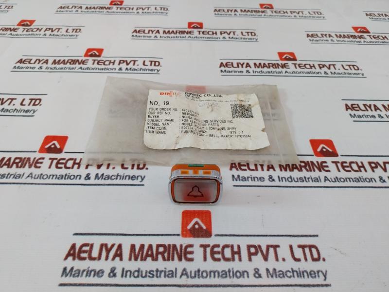 Hyundai S52070 Pushbutton Bell For Elevator System Panels E07764_S_Sp021