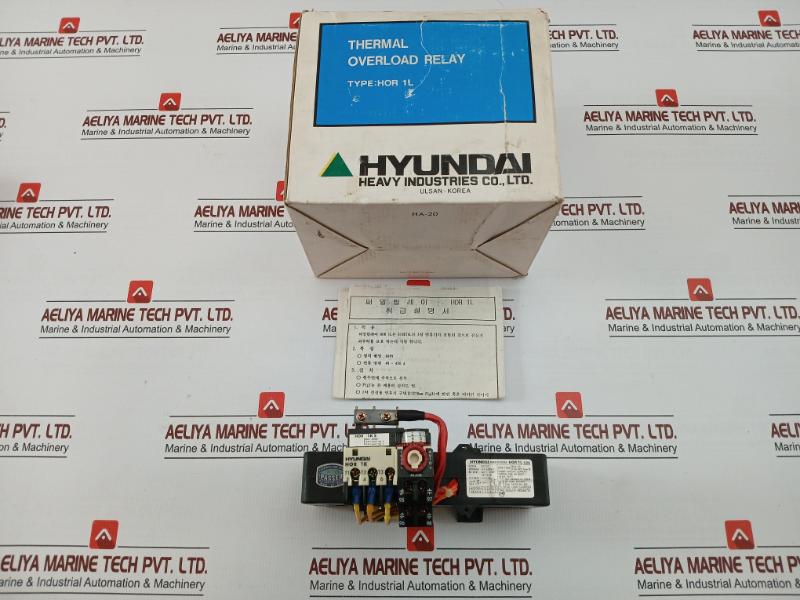 Hyundai Thermal Overcurrent Overload Relay Hor 1L 125