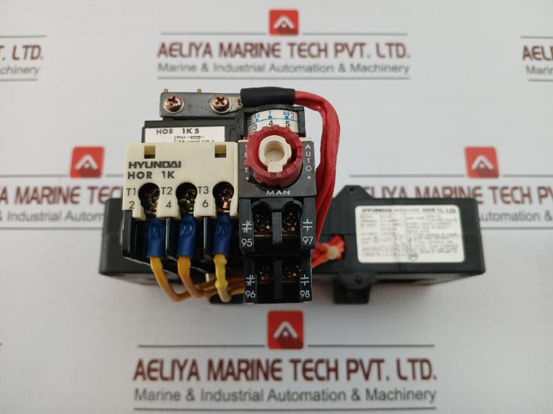 Hyundai Thermal Overcurrent Overload Relay Hor 1L 125