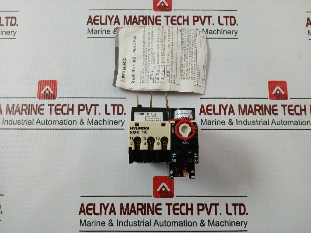 Hyundai Thermal Overload Relay 660V Hor1K1.6