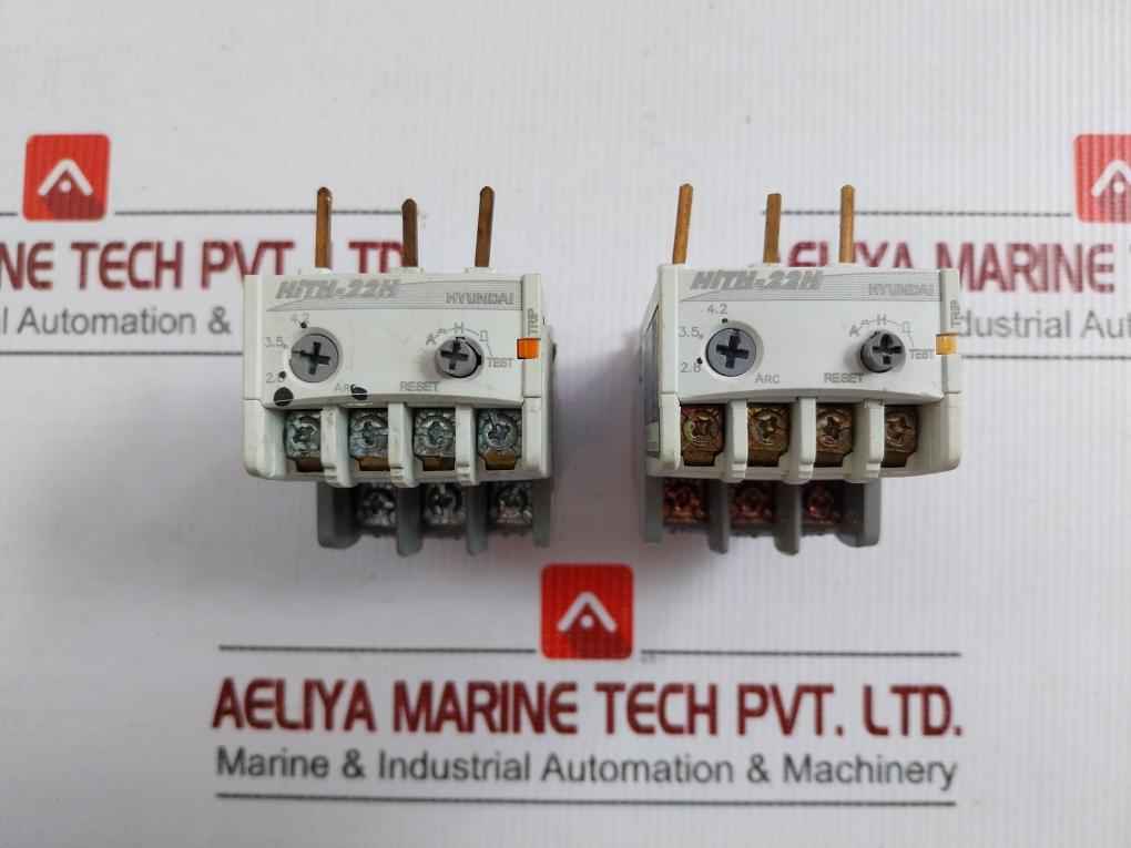 Hyundai Thermal Overload Relay 690V 5A Hith-22H