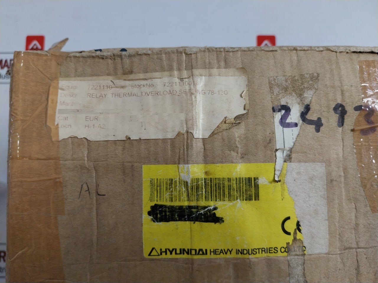 Hyundai Thermal Overload Relay Module 690V Hith-22K