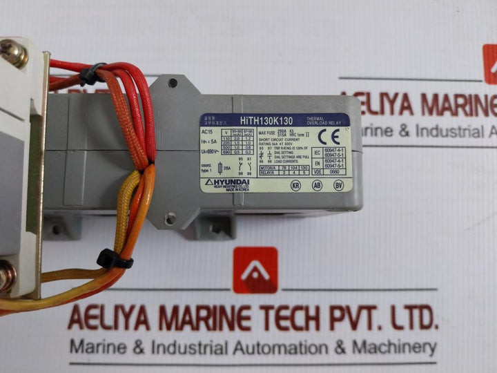 Hyundai Thermal Overload Relay Module 690V Hith-22K