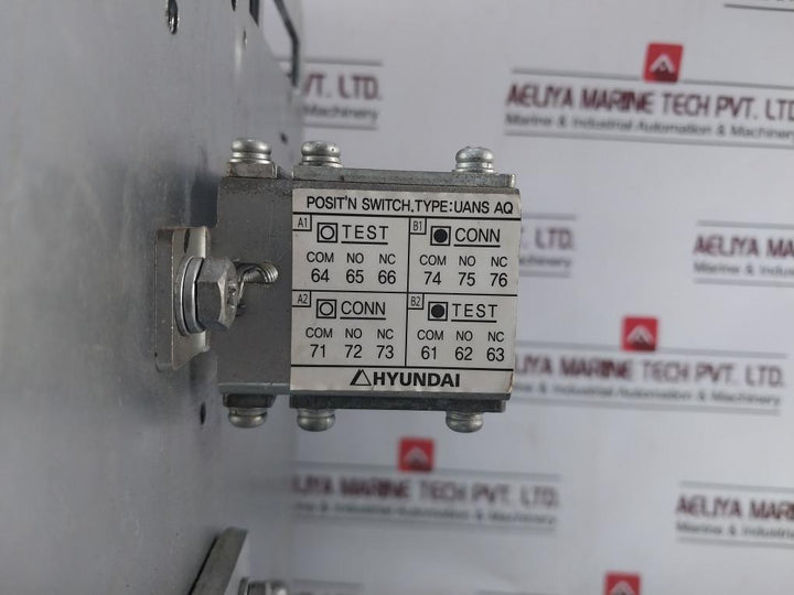 Hyundai Uan16A3B M1C1S168T 3-pole Air Circuit Breaker 12Kv 1000V 50/60Hz