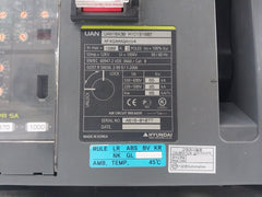Hyundai Uan16A3B M1C1S168T 3-pole Air Circuit Breaker 12Kv 1000V 50/60Hz