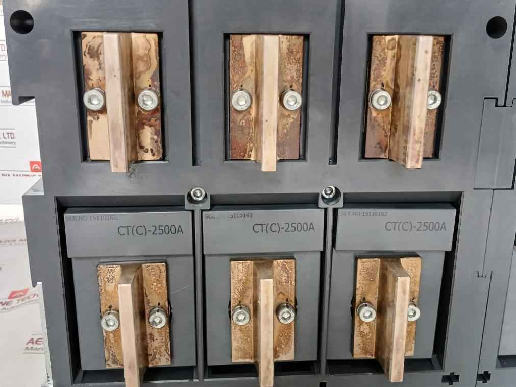 Hyundai Uan50C3C M1C1S168S Air Circuit Breaker Acb 3 Poles 1000V 50/60 Hz