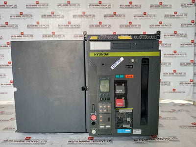 Hyundai Uan50C3C M1C1S168S Air Circuit Breaker Acb 3 Poles 1000V 50/60 Hz