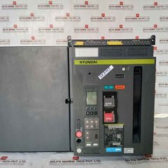 Hyundai Uan50C3C M1C1S168S Air Circuit Breaker Acb 3 Poles 1000V 50/60 Hz