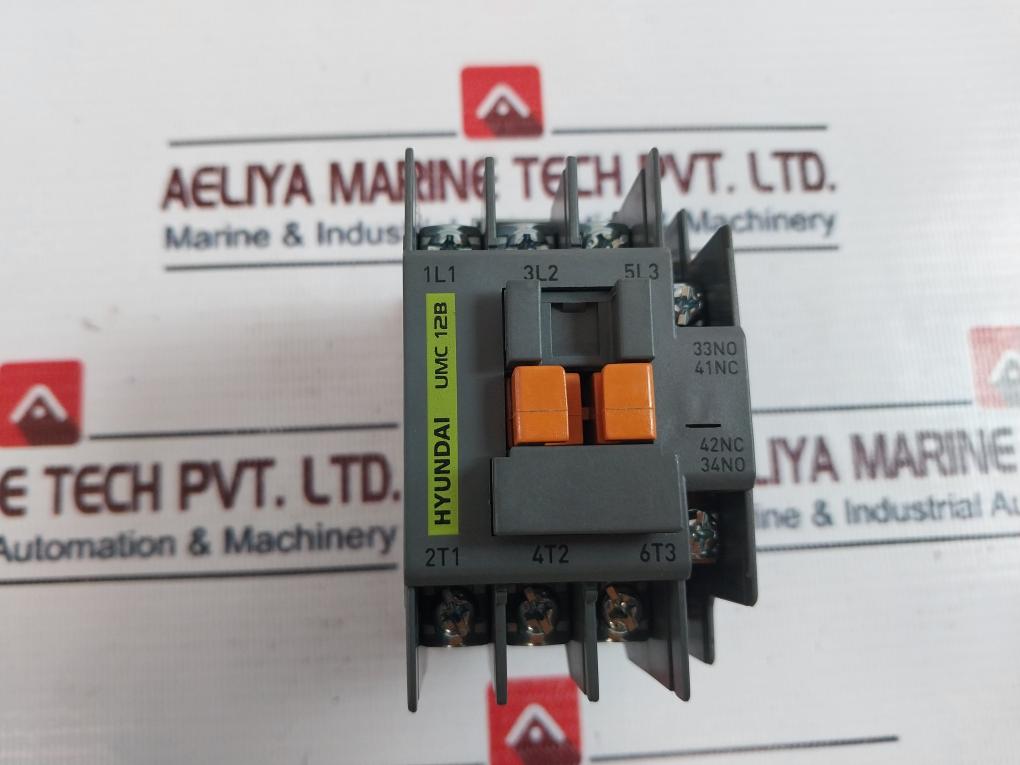 Hyundai Umc 12B Magnetic Contactor, 20A, 750V~, 6Kv