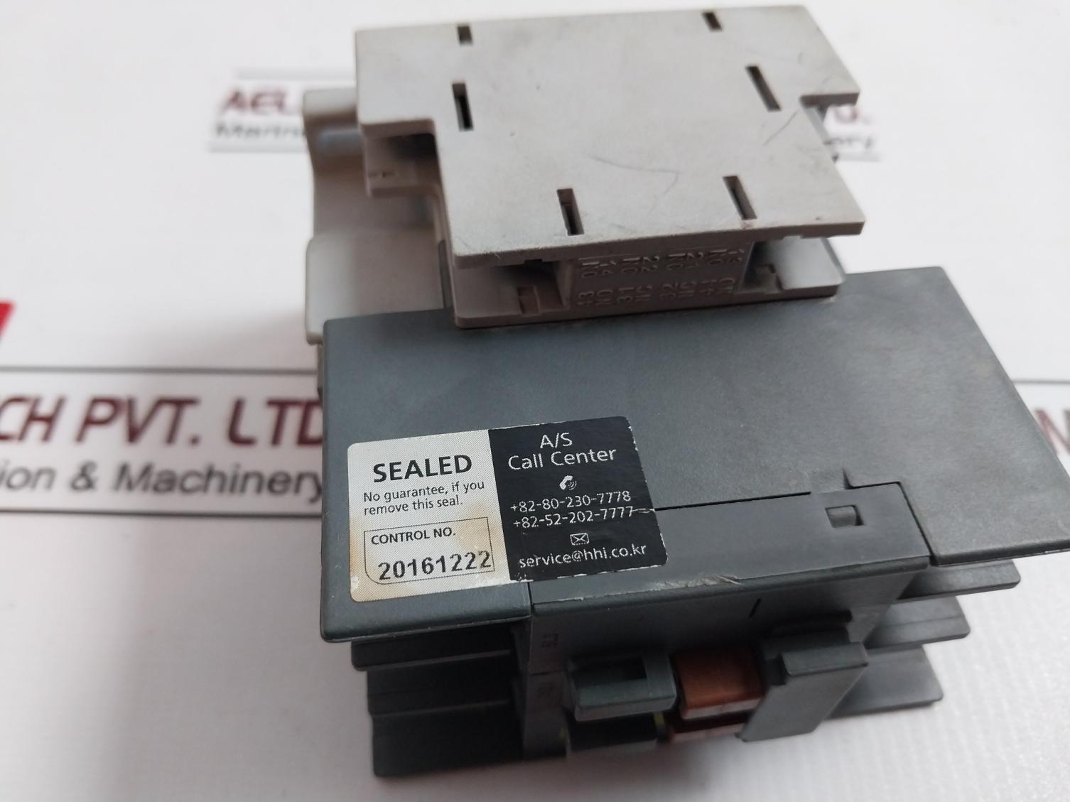 Hyundai Umc 18 Magnetic Contactor 40A K60947-4-1 Ac3-0-0 5060Hz 26Kgf-cm 220V~