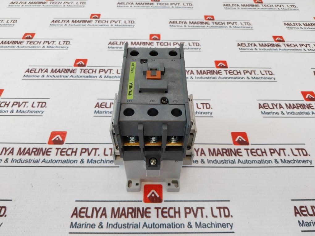 Hyundai Umc 40 Magnetic Contactor K60947-4-1, Ac3-0-0, 50/60Hz