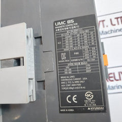 Hyundai Umc 85 Magnetic Contactor 750V~ 125A