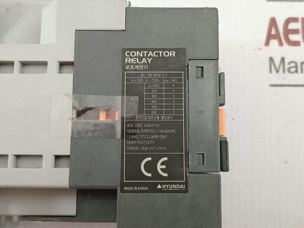 Contactor Relay Umx 31 Hyundai 100V-110V 60Hz