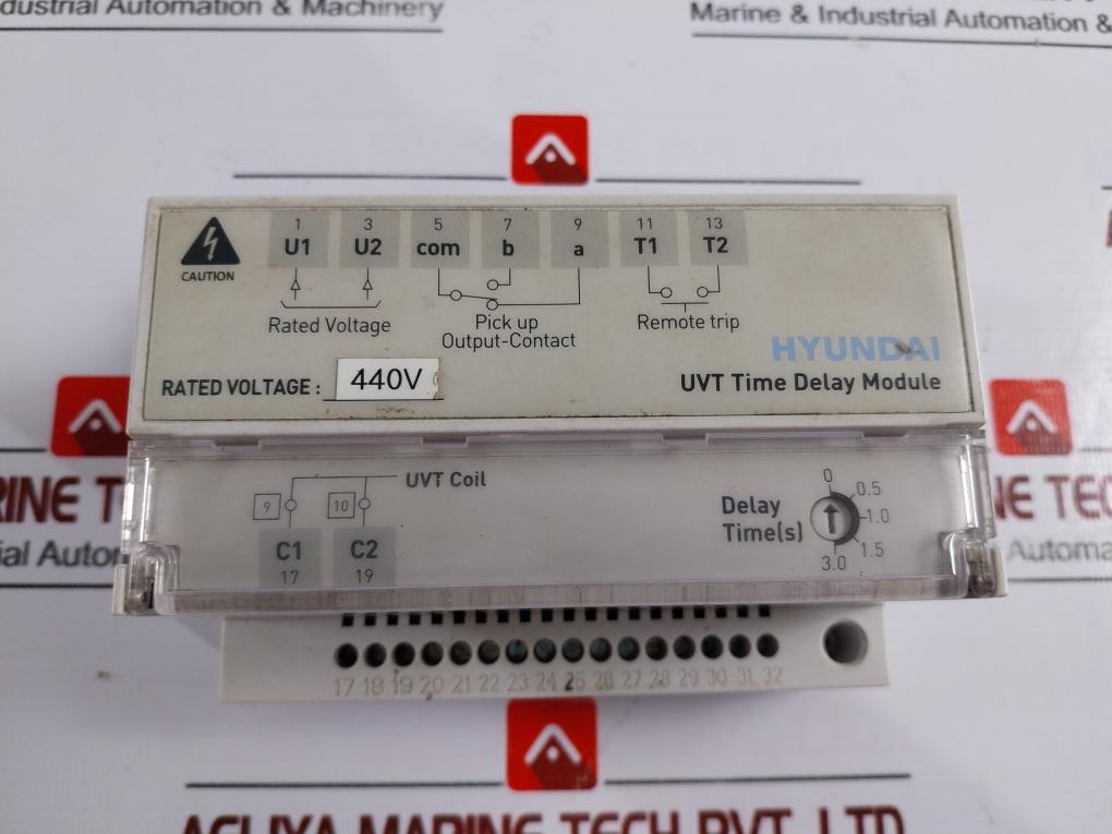 Hyundai Ut4 Uvt Time Delay Module, 440V, 0-3S