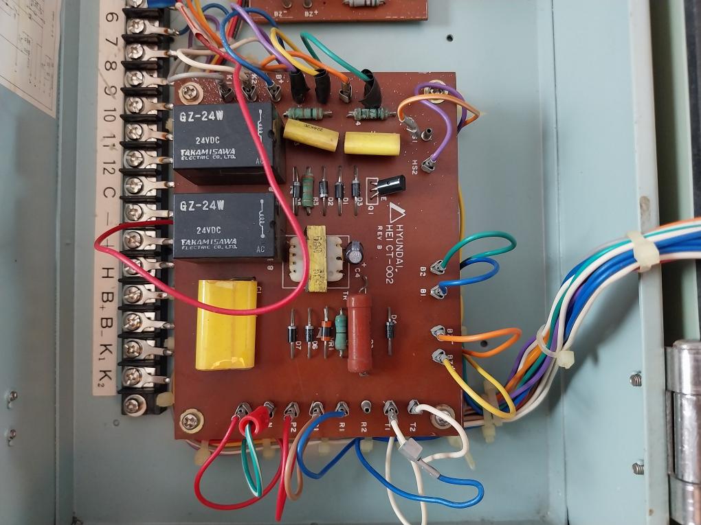 Hyundai Wall E0108009700X Marine Pabx Wall Telephone Rev B Hei Cb-001,Hei Ct-002