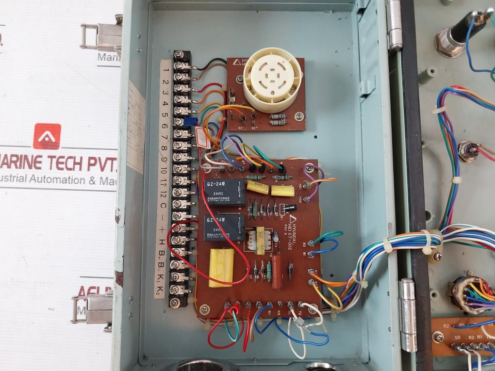 Hyundai Wall E0108009700X Marine Pabx Wall Telephone Rev B Hei Cb-001,Hei Ct-002