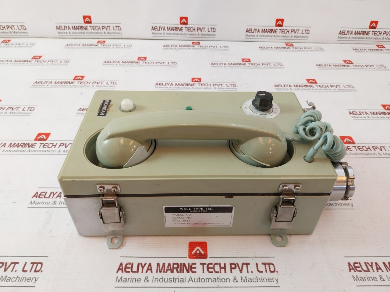 Hyundai Wall E0108009700X Marine Pabx Wall Telephone Rev B Hei Cb-001,Hei Ct-002