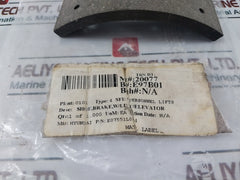 Hyundai E07551L014 W/Liner/Elevator Shoe Brake