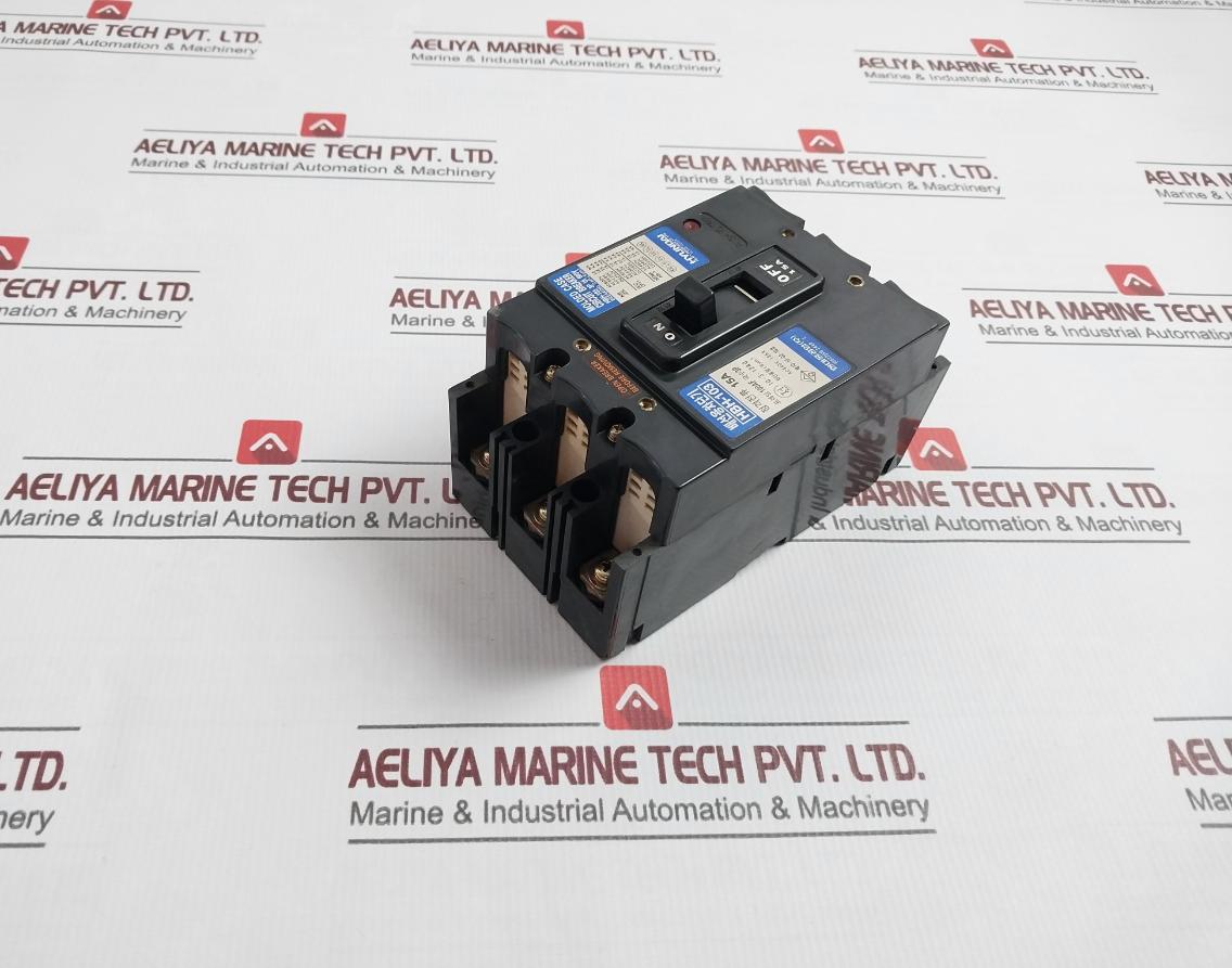 Hyundai Hbh-103 3 Pole Molded Case Circuit Breaker 660V 15A