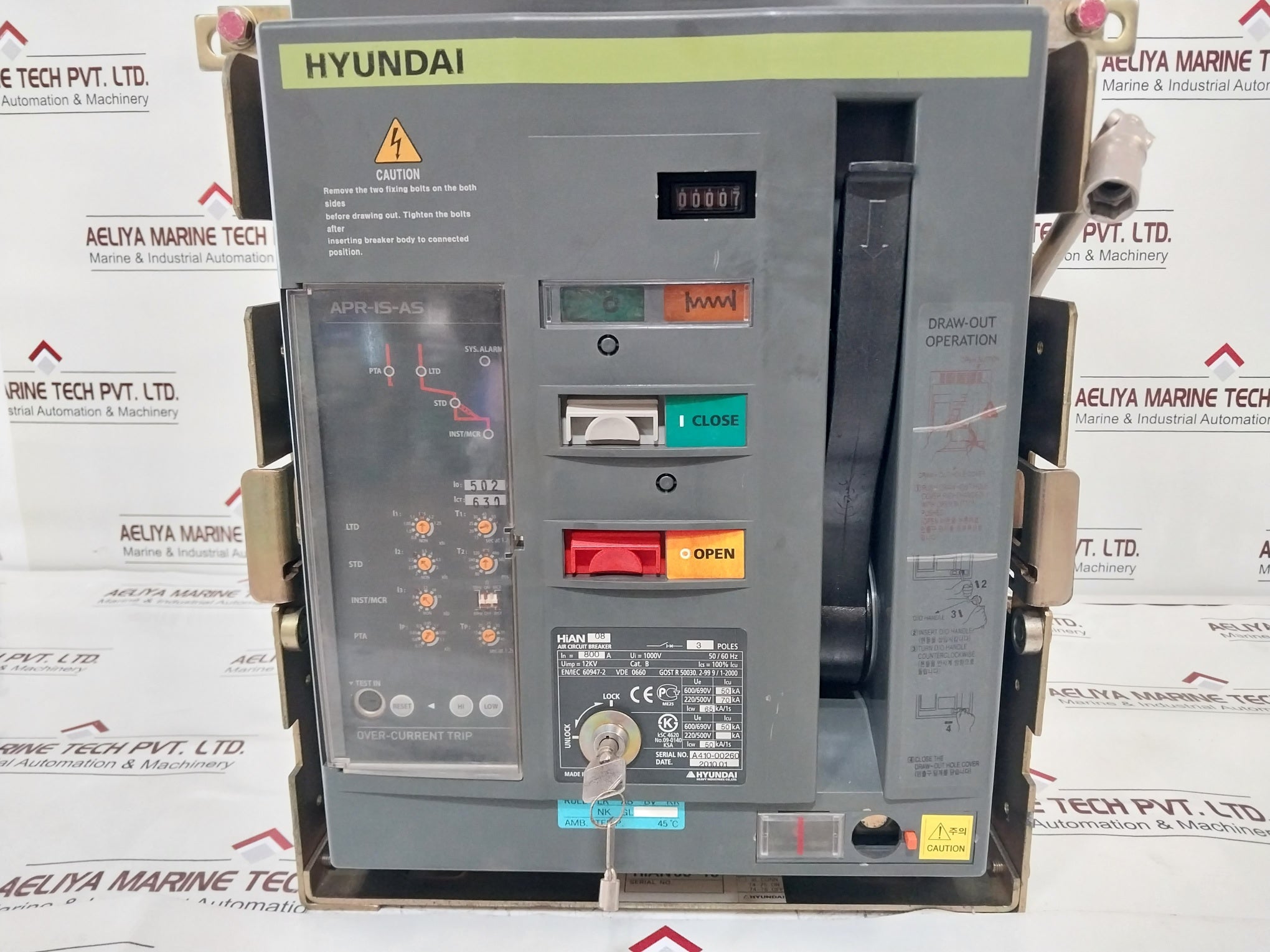 Hyundai Hian 08 Air Circuit Breaker