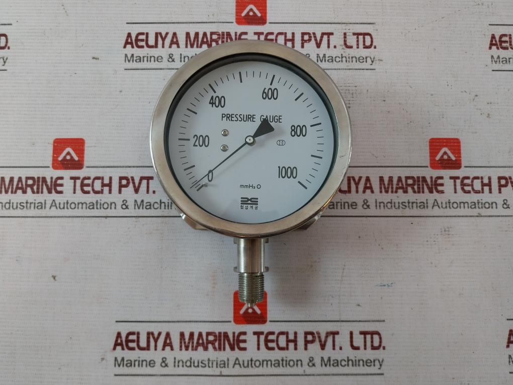Hyupsung 0-1000 Mmh2O Pressure Gauge 2.0 Ks B 5305
