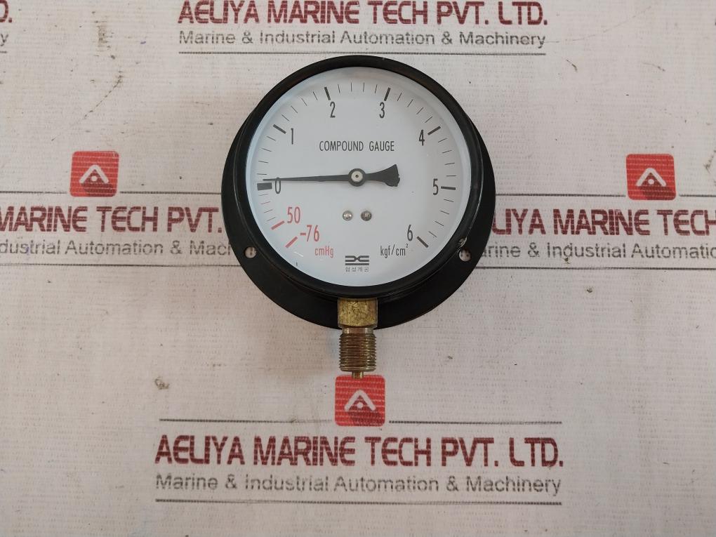 Hyupsung Cmhg-76-0-6 Kgf/Cm2 Compound Gauge Ks B 5305