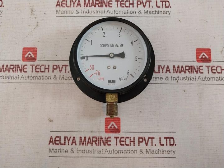 Hyupsung Cmhg-76-0-6 Kgf/Cm2 Compound Gauge Ks B 5305