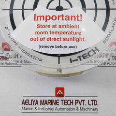I-tech 2 Degree Slope Indicator Assembly 12 Dai A301477-1 Rev.B