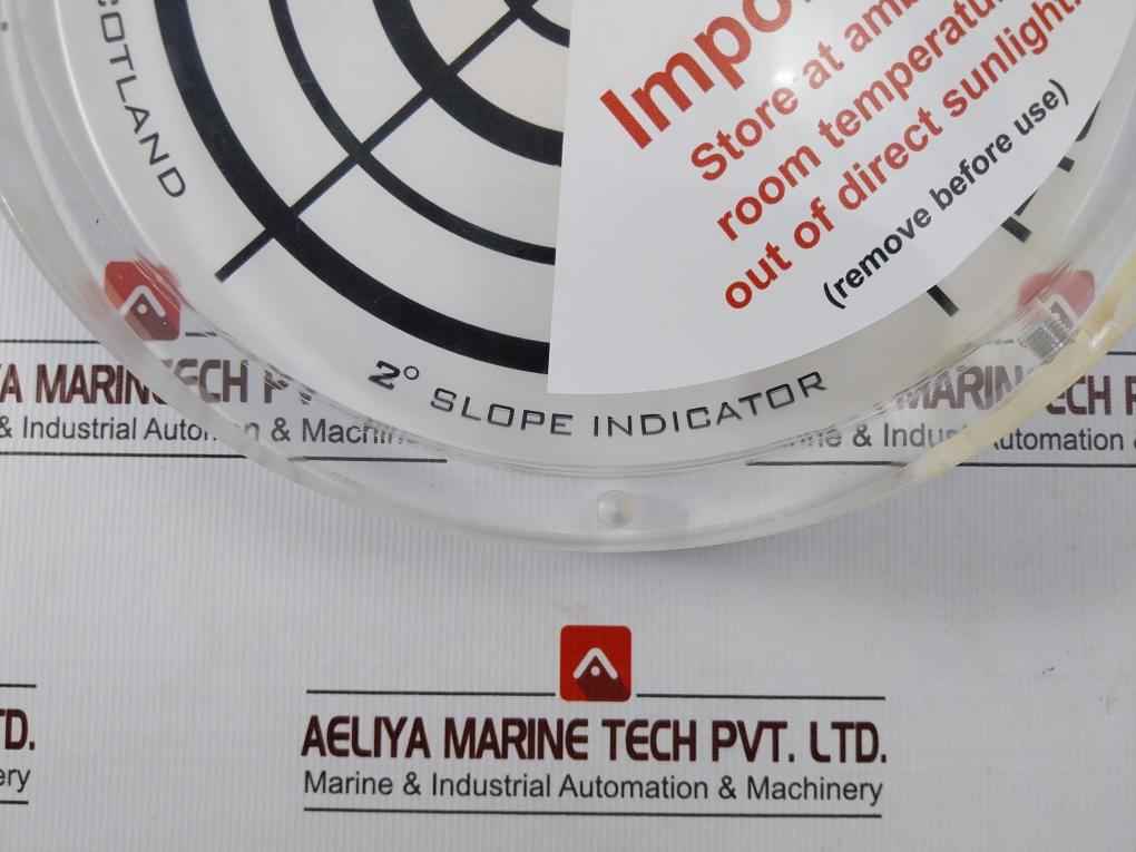 I-tech 2 Degree Slope Indicator Assembly 12 Dai A301477-1 Rev.B