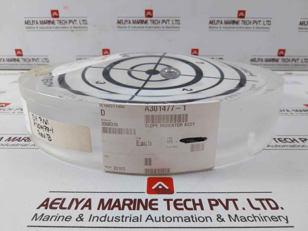 I-tech 2 Degree Slope Indicator Assembly 12 Dai A301477-1 Rev.B