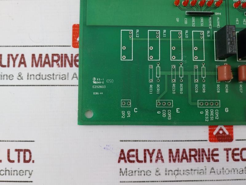 I02002.01a E252603 Printed Circuit Board B206-44 Xs-1 94v-0
