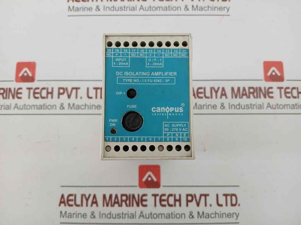 I Ii Fu 4242-3P Dc Isolating Amplifier Canopus Instruments 90-270V Ac