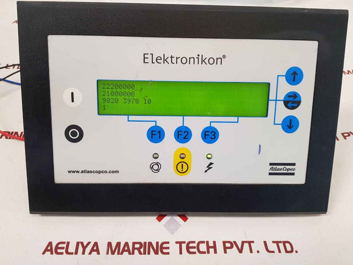 ATLAS COPCO ELEKTRONIKON 1900 0710 32 PANEL CONTROLLER Used